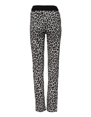 Dolce & Gabbana Multicolor Leopard #DGMillennials Jogger Pants
