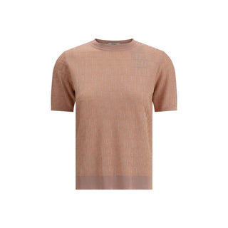 Fendi Multicolor Viscose T-Shirt