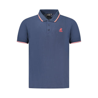 U.S. Grand Polo Blue Cotton Men Polo Shirt
