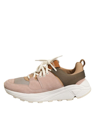 Dondup Multicolor Suede Low Top Women Sneakers Shoes