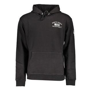 North Sails Black Cotton Sweatshirt