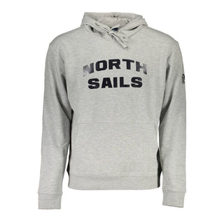 North Sails Gray Cotton Sweatshirt