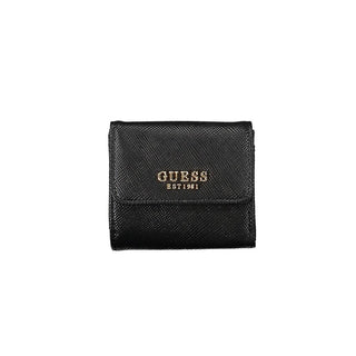 Guess Jeans Black Polyethylene Wallet