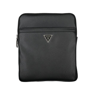 Guess Jeans Black Polyethylene Shoulder Bag