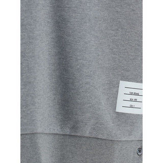 Thom Browne Gray Cotton Sweatshirt