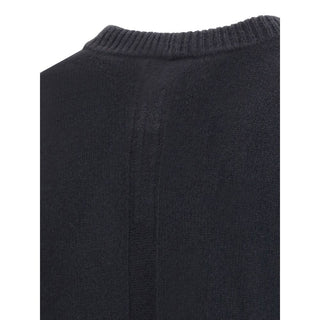 Rick Owens Black Cashmere Cashmere Sweater