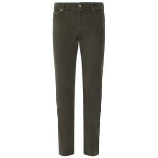 Jacob Cohen Gray Cotton Pant