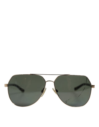 Dolce & Gabbana Black 18K Gold Plated Polarized Steel DG2133K Sunglasses