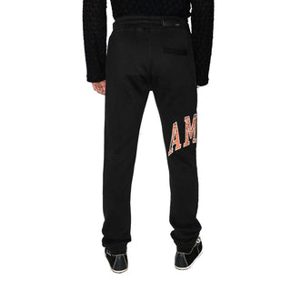 Amiri Black Cotton Joggers (Workout Pants)