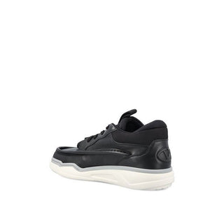 Valentino Garavani Black Lamb Leather Chunky Sneakers