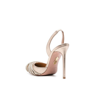 Aquazzura Gatsby 105 Leather Pumps