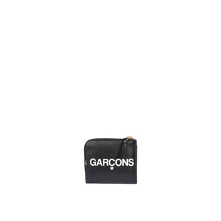 Comme Des Garçons Logo Leather Wallet