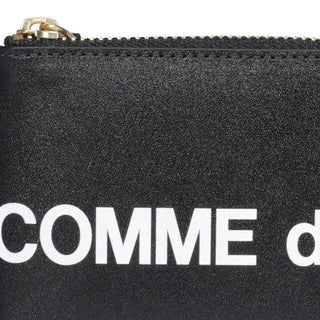 Comme Des Garçons Logo Leather Wallet