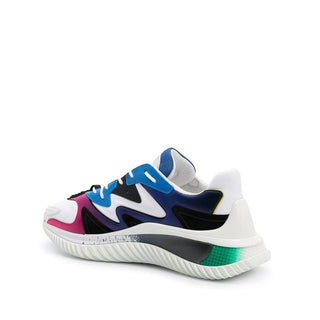 Valentino Garavani White Fabric Athletic Sneakers
