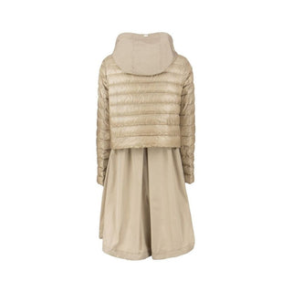 Herno Taffeta hem padded coat