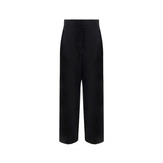 Salvatore Ferragamo Silk And Linen Pants