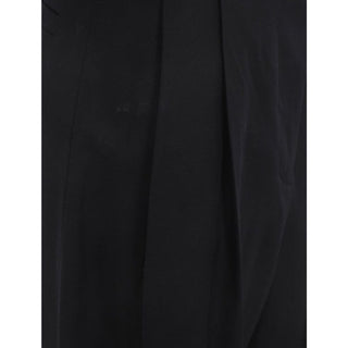 Salvatore Ferragamo Silk And Linen Pants