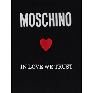 Moschino Couture Black Cotton T-Shirt