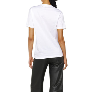 Salvatore Ferragamo White Cotton T-Shirt