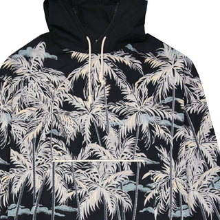 Palm Angels Black Cotton Shell Jacket