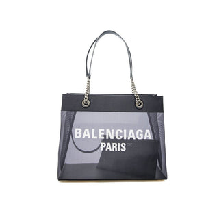 Balenciaga Black Polyester Tote Bag