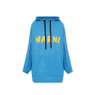 Marni Blue Cotton Sweatshirt