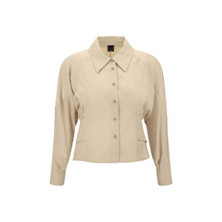 PINKO Belted habotai Shirt