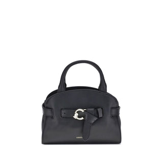 Coccinelle Black Calf Leather Bos Taurus Handbag