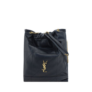 Saint Laurent Black Lamb Ovis Aries Aries Shoulder Bag