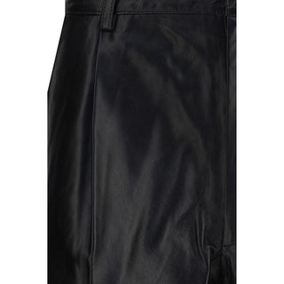 R13 Leather Shorts