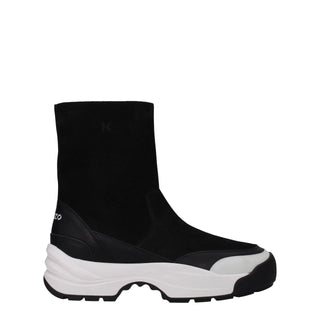 Kenzo Black Leather Ankle