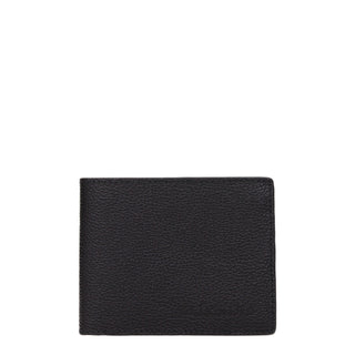Testoni Black Leather Wallets