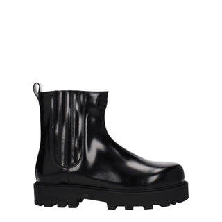 Givenchy Black Leather Ankle