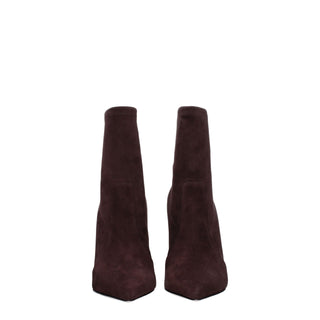 Casadei Brown Leather Ankle Boots