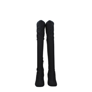 Valentino Garavani Black Fabric Over The Knee