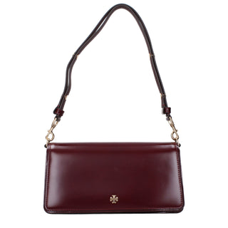 Tory Burch Red Leather Shoulder Bag