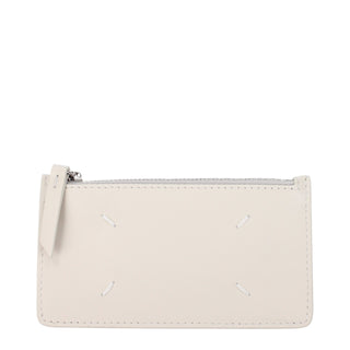 Maison Margiela Beige Leather Wallets