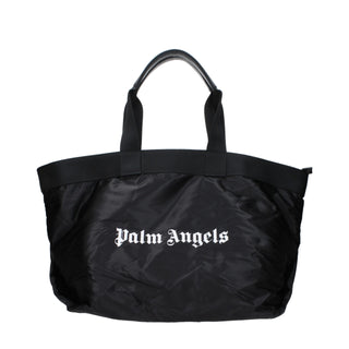 Palm Angels Black Fabric Shoulder Bags