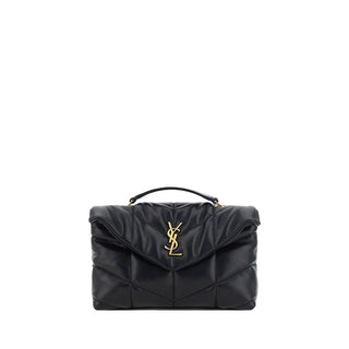 Saint Laurent Black Lamb Ovis Aries Aries Shoulder Bag