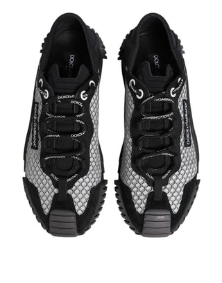 Dolce & Gabbana Multicolor Lace Up Low Top NS1 Sneakers Shoes