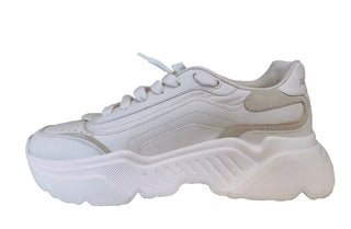 Dolce & Gabbana White Daymaster Low Top Mens Sneakers