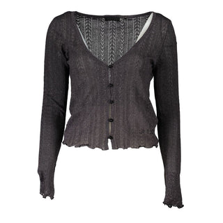 Guess Jeans Gray Viscose Sweater