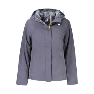 K-WAY Blue Polyamide Jackets & Coat