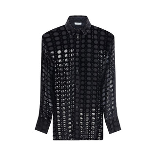 Ferragamo Velvet devoré Shirt