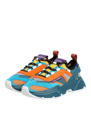 Dolce & Gabbana Multicolor Daymaster Low Top Sneakers Shoes