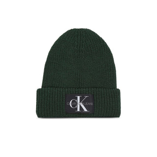 Calvin Klein Jeans Green Cotton Caps Baseball Hat