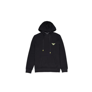 Emporio Armani Underwear Black Cotton Hoody