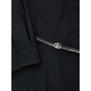 Gucci Black Wool Jumpsuit