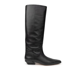Paris Texas Black Leather Boot