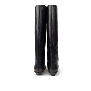 Paris Texas Black Leather Boot